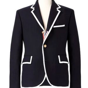 Thom Browne for Neiman Marcus x Target piped wool blazer